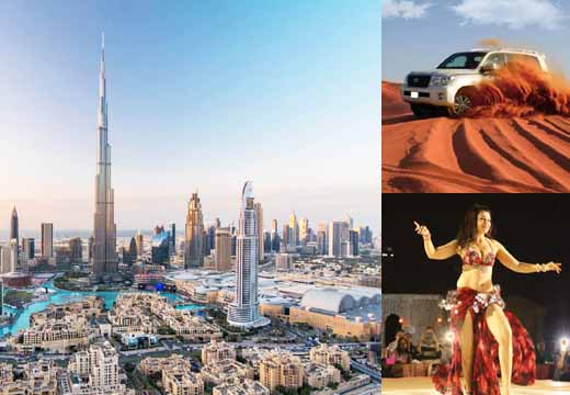 dubai city tour with desert safari, dubai desert safari with bbq dinner, dubai safari deals